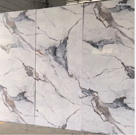 Marbre N°02- AUREA Panneaux Muraux UV - Marbre N°02 122×280cm