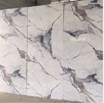 Marbre N°02- AUREA Panneaux Muraux UV - Marbre N°02 122×280cm