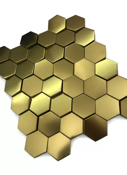 Mosaic HEXA Graphite 3D OR MAT — 260×300mm