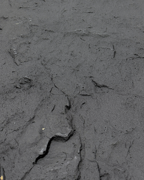 RAW Roche De Montagne Épaisse En PU - N° 6 Noir 120×60cm
