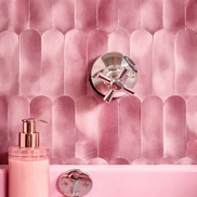 Mosaic Eventail ROSE — 298×288mm