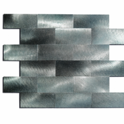 Mosaic RECT Degradé GRIS / NOIR — 288×294mm
