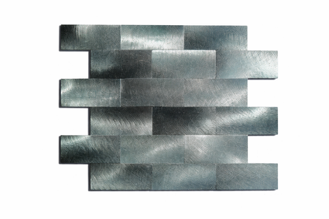 Mosaic RECT Degradé GRIS / NOIR — 288×294mm