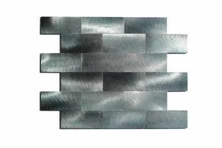 Mosaic RECT Degradé GRIS / NOIR — 288×294mm