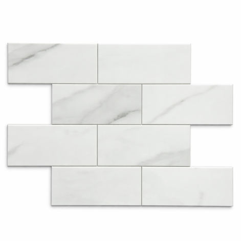 Mosaic Marbre BLANC — 304×304mm