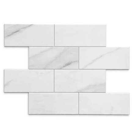 Mosaic Marbre BLANC — 304×304mm