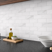 Mosaic Marbre BLANC — 304×304mm