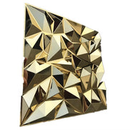 Prisma Panneaux Muraux En PVC 3D - OR 50Cm*50Cm