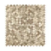 Mosaic MINI Ecaille OR Brossé — 288×298mm