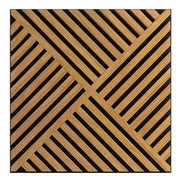 Panneau Acoustique CROSS HDF BOIS MOYEN N2 60×60cm