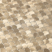 Mosaic MINI Ecaille OR Brossé — 288×298mm