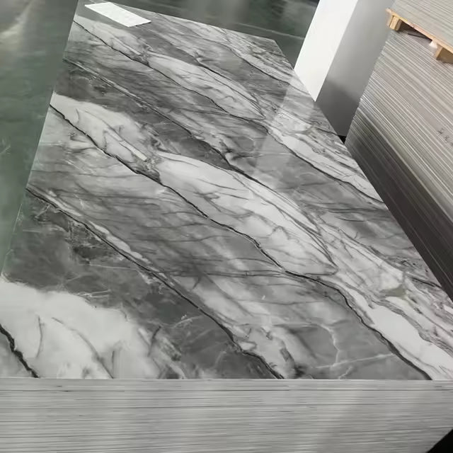 Marbre N°11- AUREA Panneaux Muraux UV - Marbre N°11 122×280cm