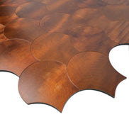 Mosaic Ecaille Marron — 268×303mm