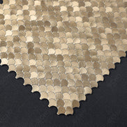 Mosaic MINI Ecaille OR Brossé — 288×298mm