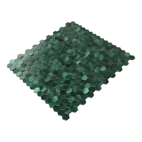 Mosaic Pentagone VERT SAPIN — 295×305mm