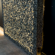 Mousse D'Aluminium Translucide - Argent 100×200cm