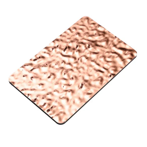 OXIDE Panneau Ondulé En Bois Composite - Or Rose 122×244cm
