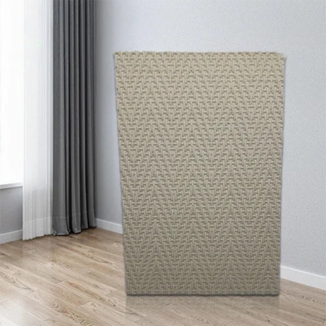 LINEN Tissage Pierre Tendre/Chanvre - Blanc Cassé 120×295cm