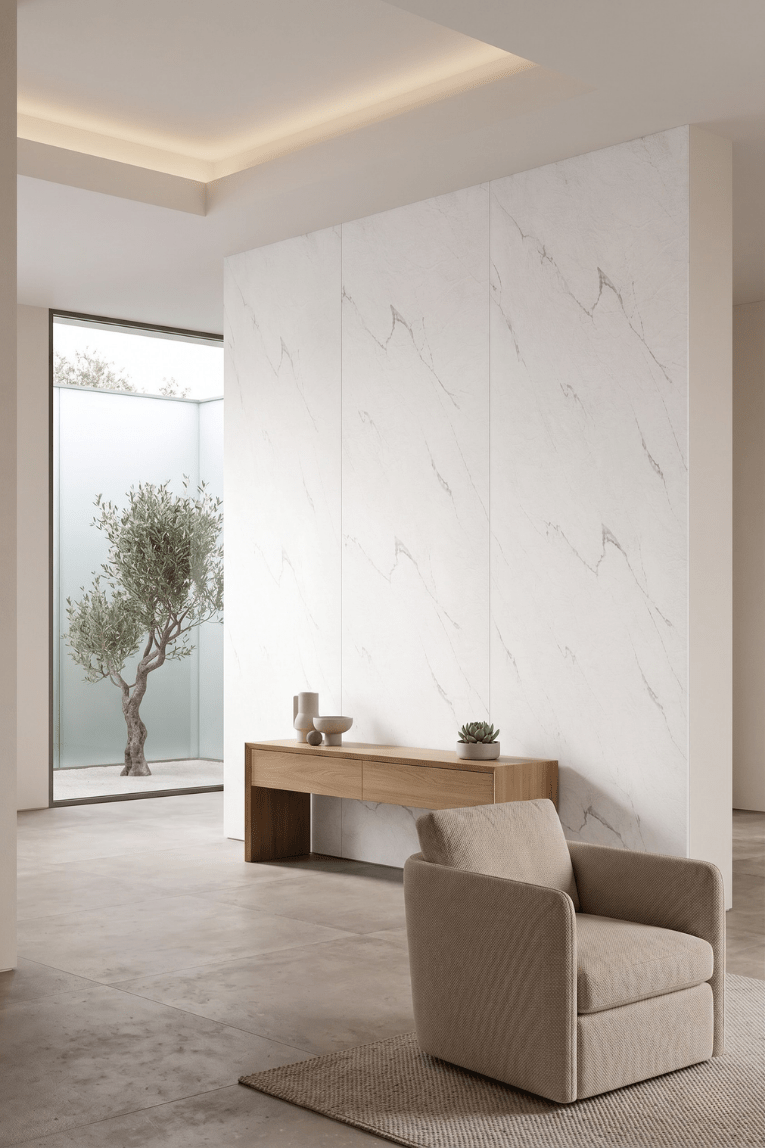 AUREA Autocollant Mural 22 Fils - 6222-Blanc 120×300cm