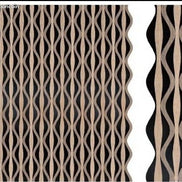 SONEA WAVE 2 Panneau Insonorisant HDF BOIS CLAIR N1 60×240cm