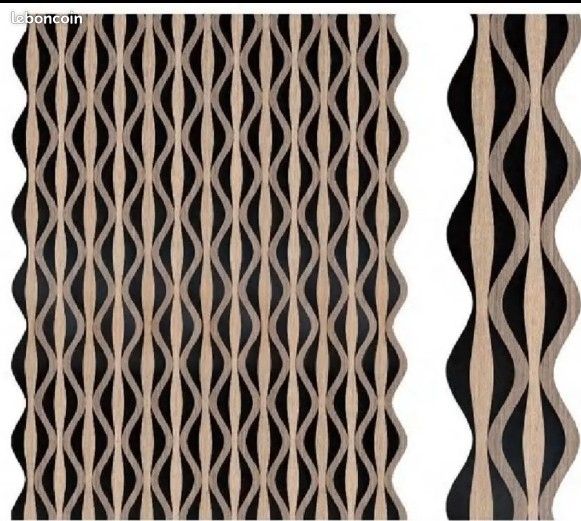 SONEA WAVE 2 Panneau Insonorisant HDF BOIS CLAIR N1 60×240cm