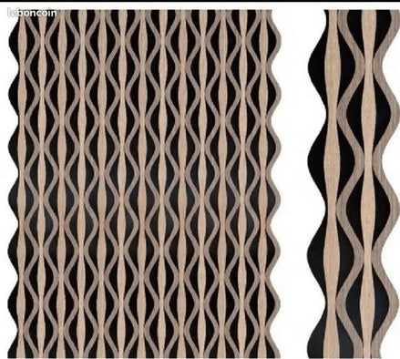 SONEA WAVE 2 Panneau Insonorisant HDF BOIS CLAIR N1 60×240cm
