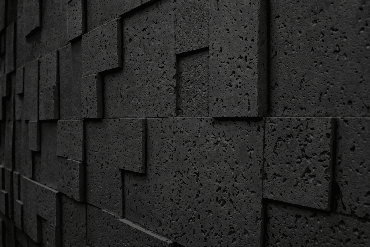 Castle Mosaïque De Travertin En Pierre Tendre » - Noir 120×60cm