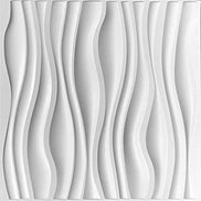 D088 - LOT DE 4 Plaques 3D PVC - 50Cm*50Cm