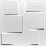 D098 - LOT DE 4 Plaques 3D PVC - 50Cm*50Cm