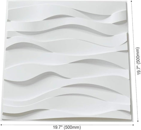 D124 - LOT DE 4 Plaques 3D PVC - 50Cm*50Cm