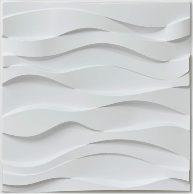 D124 - LOT DE 4 Plaques 3D PVC - 50Cm*50Cm
