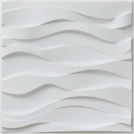 D124 - LOT DE 4 Plaques 3D PVC - 50Cm*50Cm