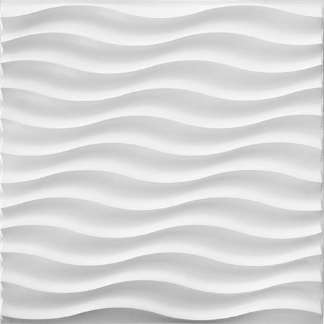 D141 - LOT DE 4 Plaques 3D PVC - 50Cm*50Cm