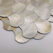Mosaic Ecaille Or/ Argent - L92268×303Mm