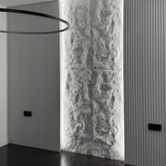 RAW Roche De Montagne Épaisse En PU - 1# Blanc 120×60cm