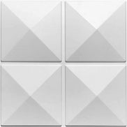 LOT DE 4 Plaques 3D PVC - 50Cm*50Cm