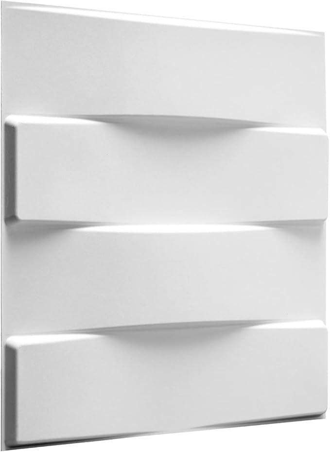 LOT DE 4 Plaques 3D PVC - 50Cm*50Cm