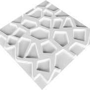 Lot de 4 plaques 3D PVC D067 — 50×50cm