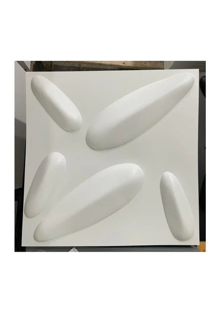 Lot de 4 plaques 3D PVC D144 — 50×50cm