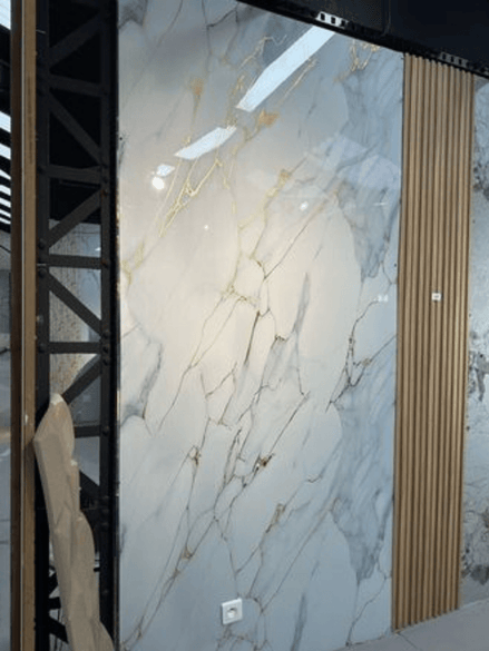 Marbre N°01- AUREA Panneaux Muraux UV - Marbre N°01 122×280cm-3,5mm