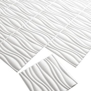 D026 - LOT DE 4 Plaques 3D PVC - 50Cm*50Cm