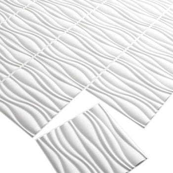 D026 - LOT DE 4 Plaques 3D PVC - 50Cm*50Cm