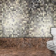 Mosaic Carré OR Brossé — 300×300mm