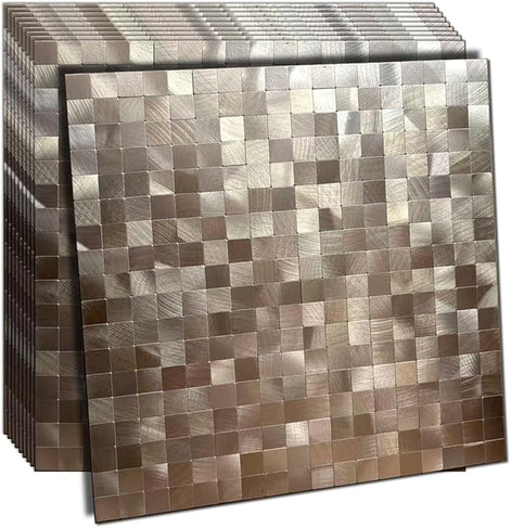 Mosaic Carré OR Brossé — 300×300mm