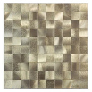 Mosaic Carré OR Brossé — 300×300mm