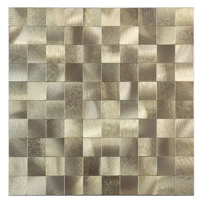Mosaic Carré OR Brossé — 300×300mm