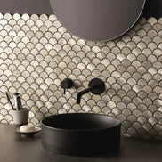 Mosaic Ecaille OR Brossé — 275×270mm