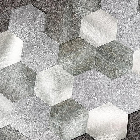 Mosaic Losange GRIS Brossé — 296×298mm