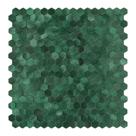 Mosaic Pentagone VERT SAPIN — 295×305mm