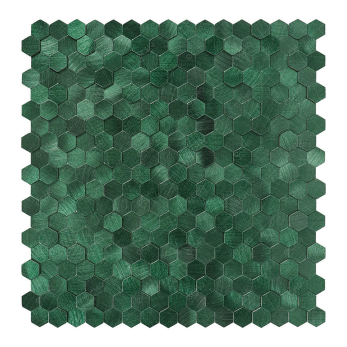 Mosaic Pentagone VERT SAPIN — 295×305mm
